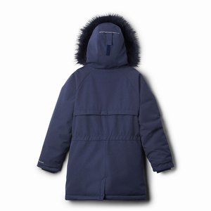 Columbia Boundary Bay™ Down Parka Flickor Marinblå (ZDNBS6928)